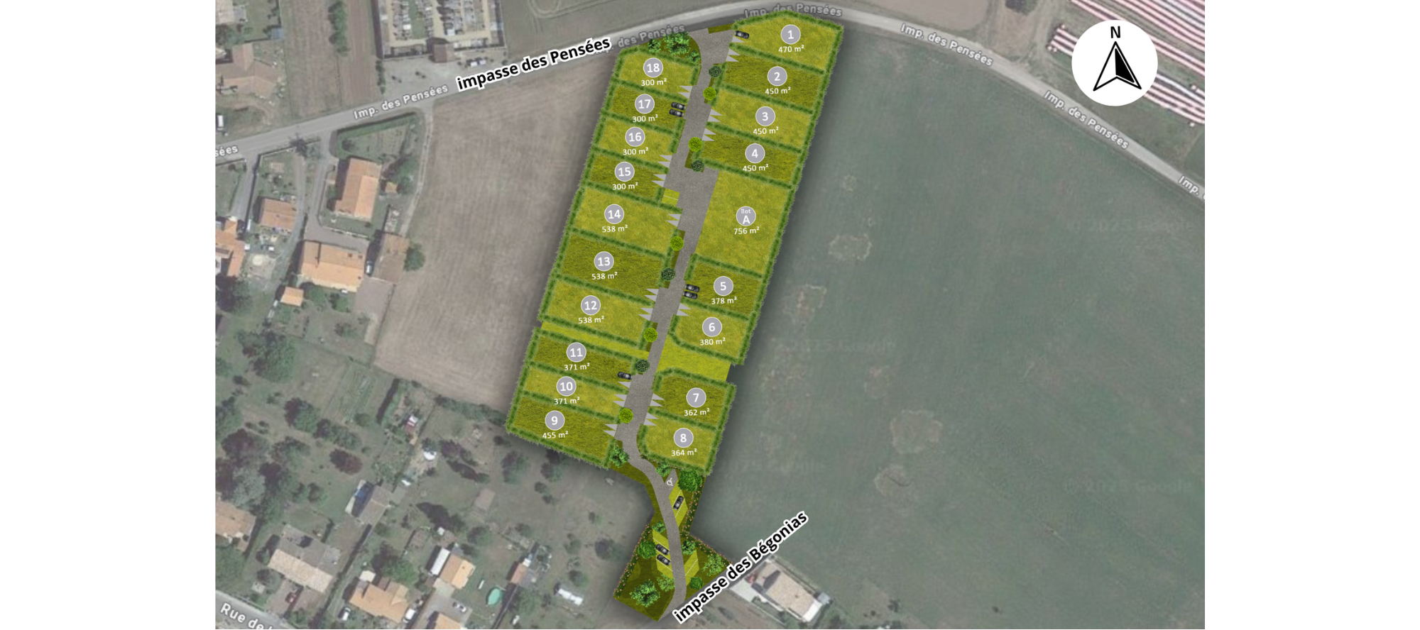 Les Terres de l'Ostréa - Terrain à vendre à Nieulle sur Seudre
